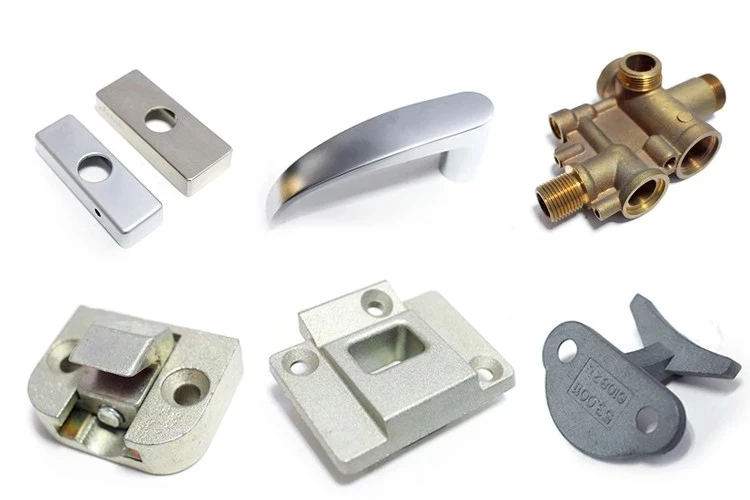 china manufacturers customized fabrication service die casting spare part brass zinc alloy die casting
