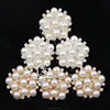 Vintage flatback rhinestone buttons ,pearl and rhinestone buttons
