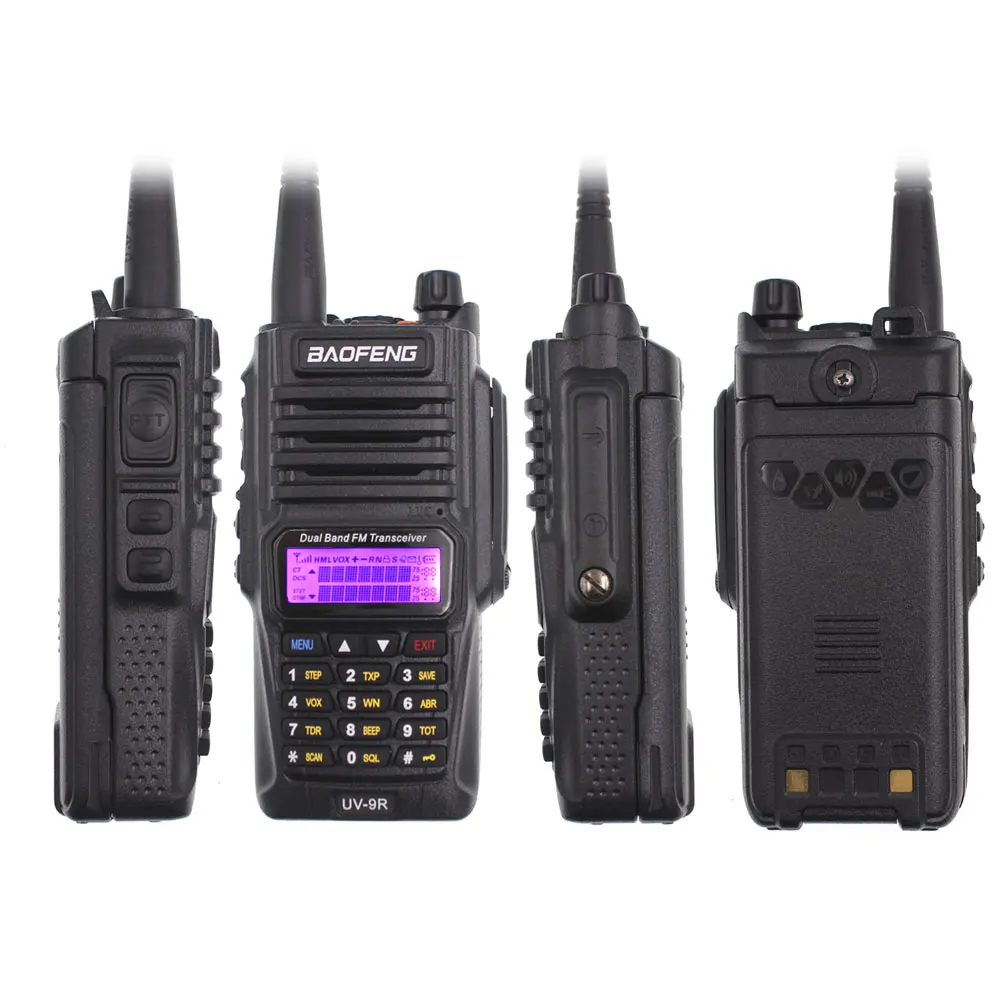 Baofeng Dual Band Uv-9r Waterproof Dust Proof Walkie Talkie Two Way ...