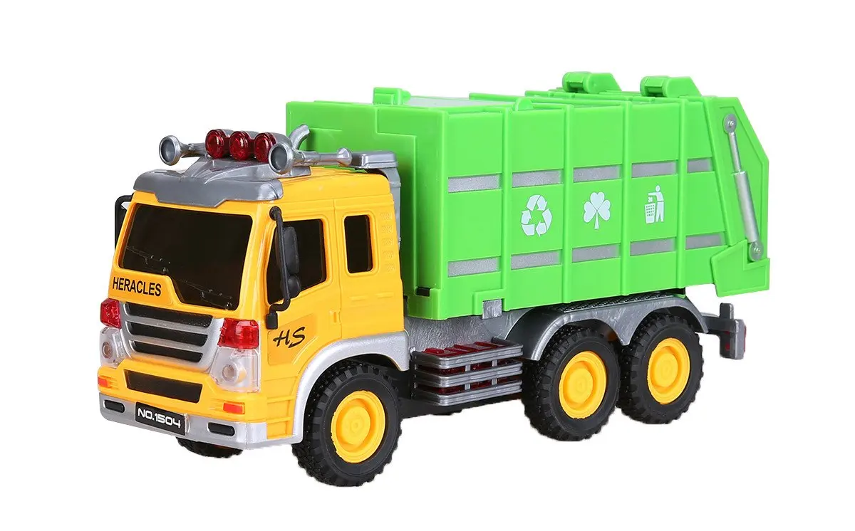 kids recycling truck