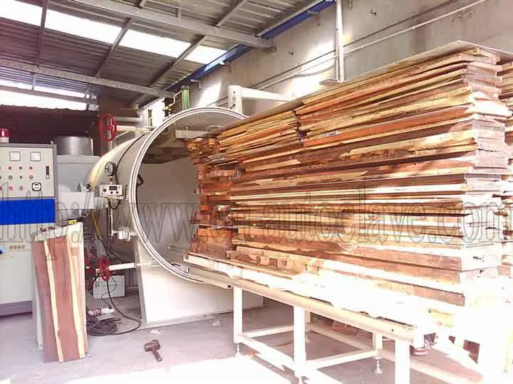 China Professional Wood Autoclave / Vulcanization / Professional Wood