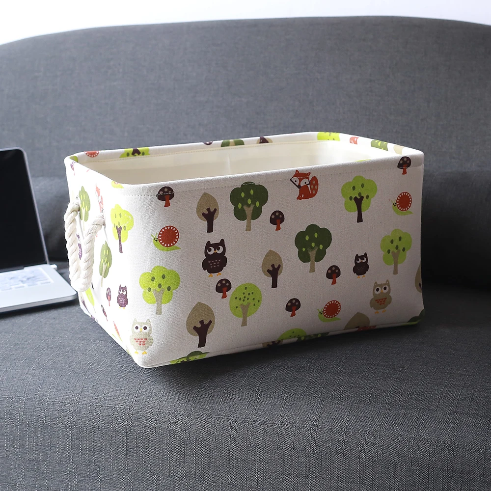 Small Fabric Storage Basket For Gifts Empty,Nice And Sturdy Canvas