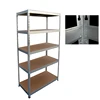 Galvanized boltless cheap warehouse 5-shelf rivet shelving unit