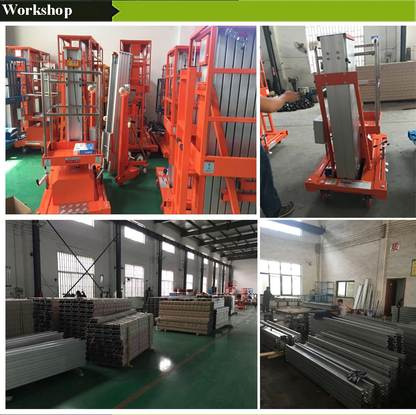 High Rise Hydraulic Window Cleaning Scissor Lift Selfpropelled