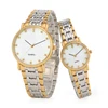 good quality couple brand watch closed edges strap
