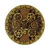 new poly wood 14inch gear wall clock