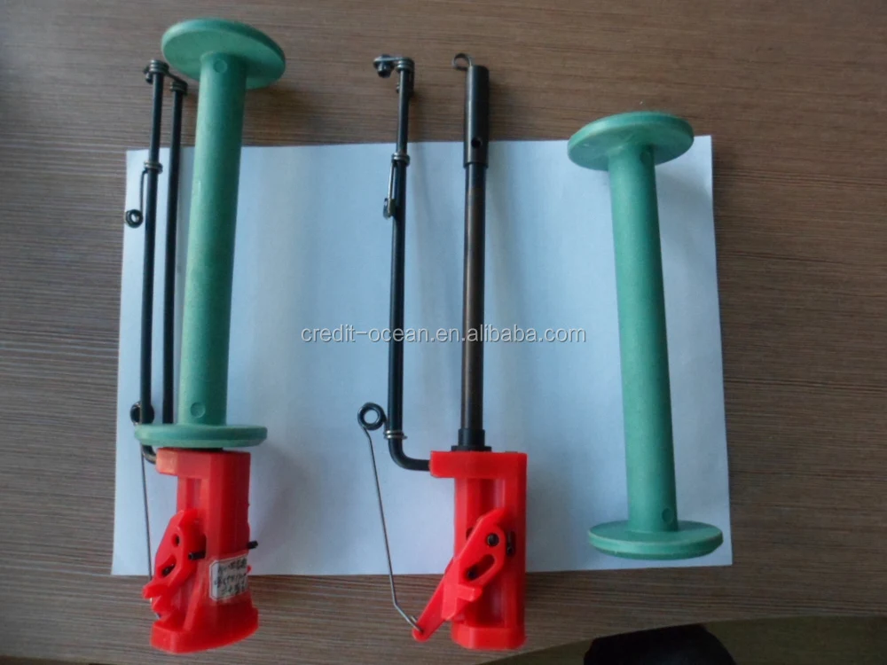 Credit Ocean Red Blue Braiding Machine Spare Parts Bobbins And Spindles