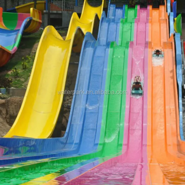 Used Swimming Pool Slide,Cheap Prices Water Park Fiberglass Big Water