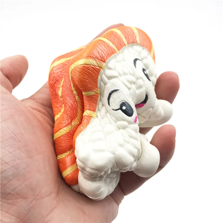 China Factory High Quality Soft Slow Rising Scented Stress Squishy Toys Sushi Mochi Squishy