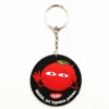 Reliable quality custom rubber keychain