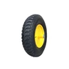 Solid forklift wheel 4.00-8 small rubber wheel