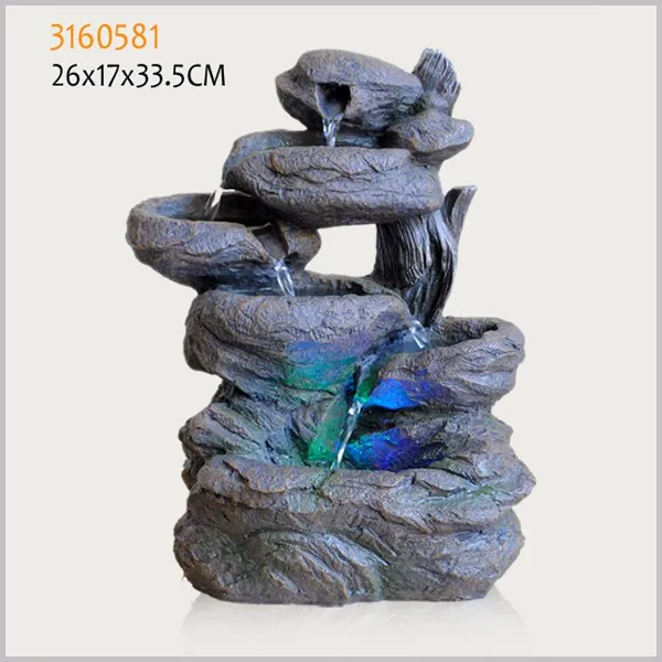Polyresin Indoor Table Fountain Item Feng Shui Mini Water ... Polyresin Indoor Table Fountain Item Feng Shui Mini Water ...