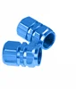Customized high precision anodized Car Aluminum Wheel Stem Tyre Air Valve Caps