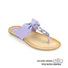 summer cool outdoor slippers rhinestone ornament on vamp open toe 2018 slippers from china