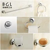 round European Design Zinc Alloy Silver Color Bathroom Accessories Set