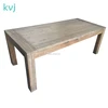 KVJ-7202 vintage distressed recycled wood furniture dining table