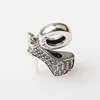 SJB23 Wholesale Fashion Jewelry Fancy Design 925 Sterling High-heeled Shoes Charm