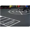 Training shock absorbing crossfit gym rubber flooring , rubber gym flooring