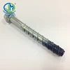 Large Diameter Tapcon Hex Washer Head Concrete screws have serrated Low Carbon Steel Zinc Plated