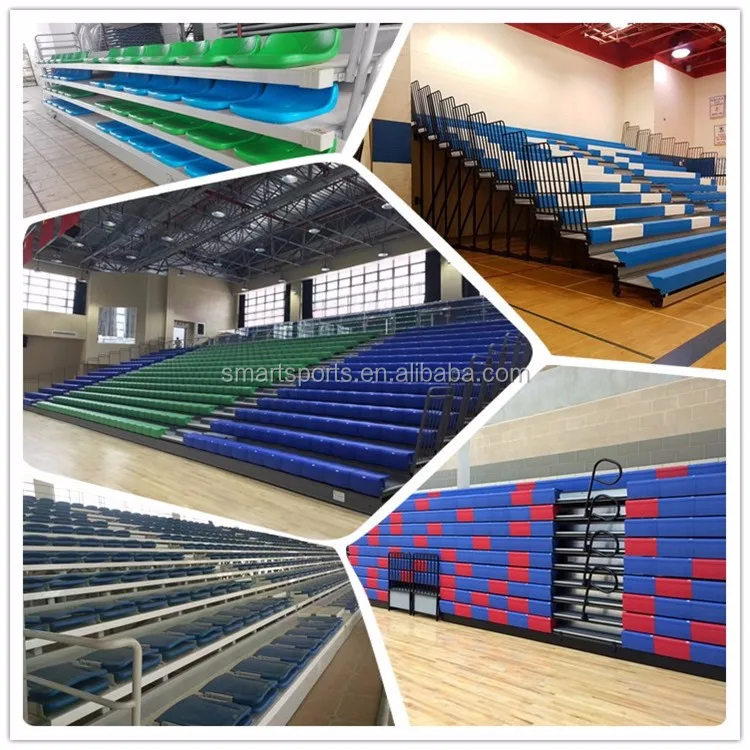 Indoor Outdoor Gym Bleachers Retractable Folding Stadium Bleacher Buy