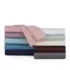 Good quality cotton and poly hotel flat sheet body pillowcase bed fitted