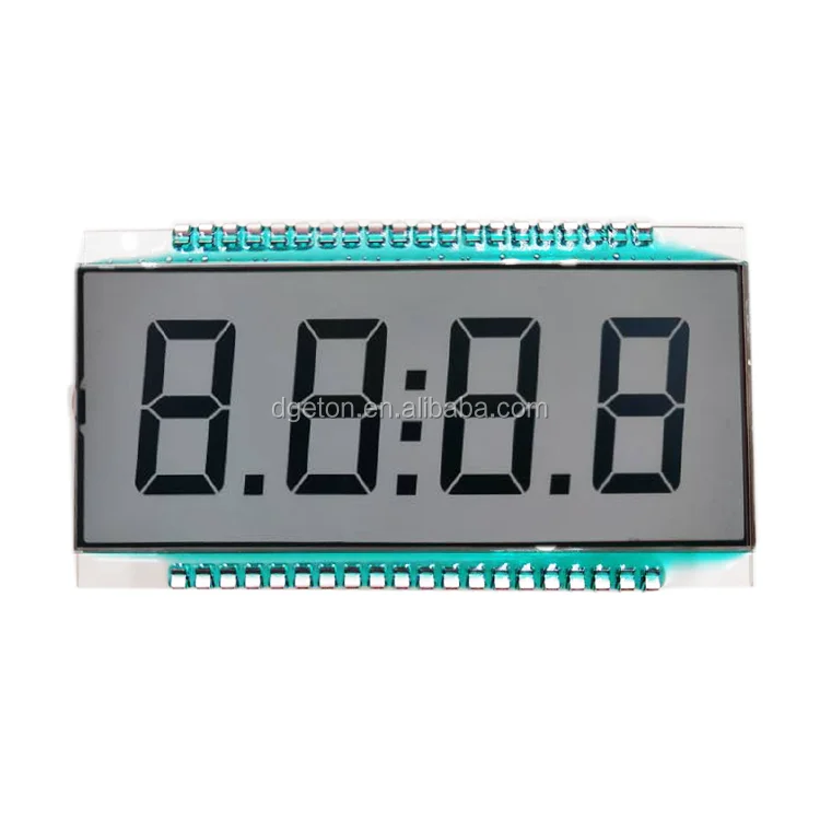 15years and Factory Price 4 Digit Ccutom Segment lcd display for fuel dispenser