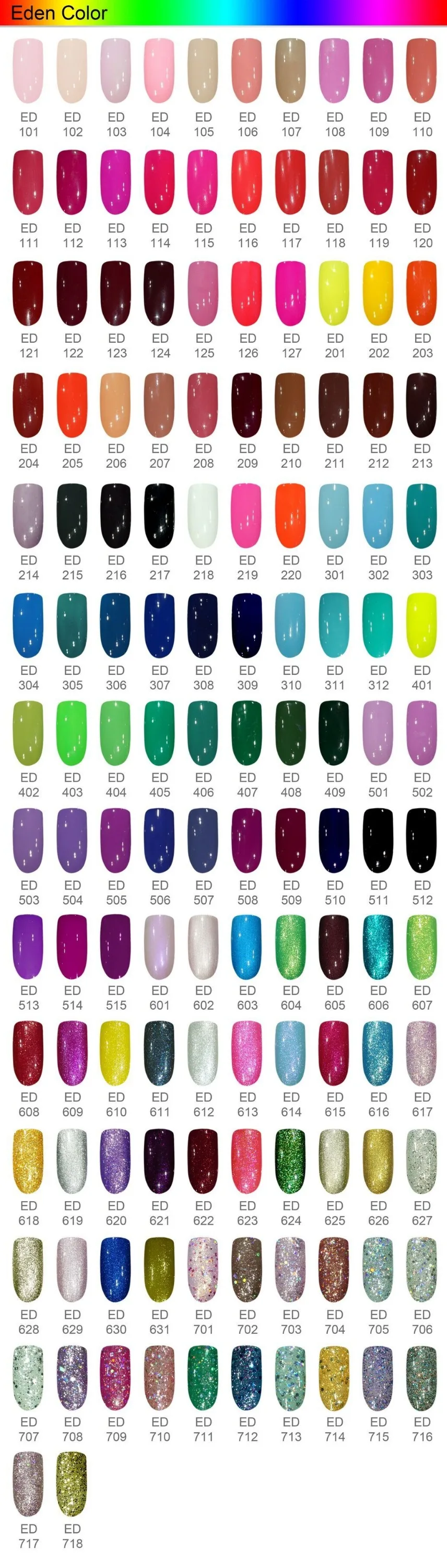 CCO Eden uv Color organic nail polish gel soak off fruit gel nail polish wholesale