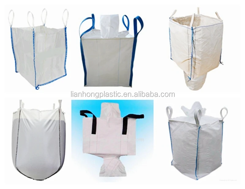 Wholesales 1 Ton Jumbo Bag For Agricultural Grain Packing,51 Swl Pp Bulk Bag With Reasonable