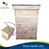 Factory supply China Fir/ Pine wooden 10 frames standard langstorth bee hive for sale