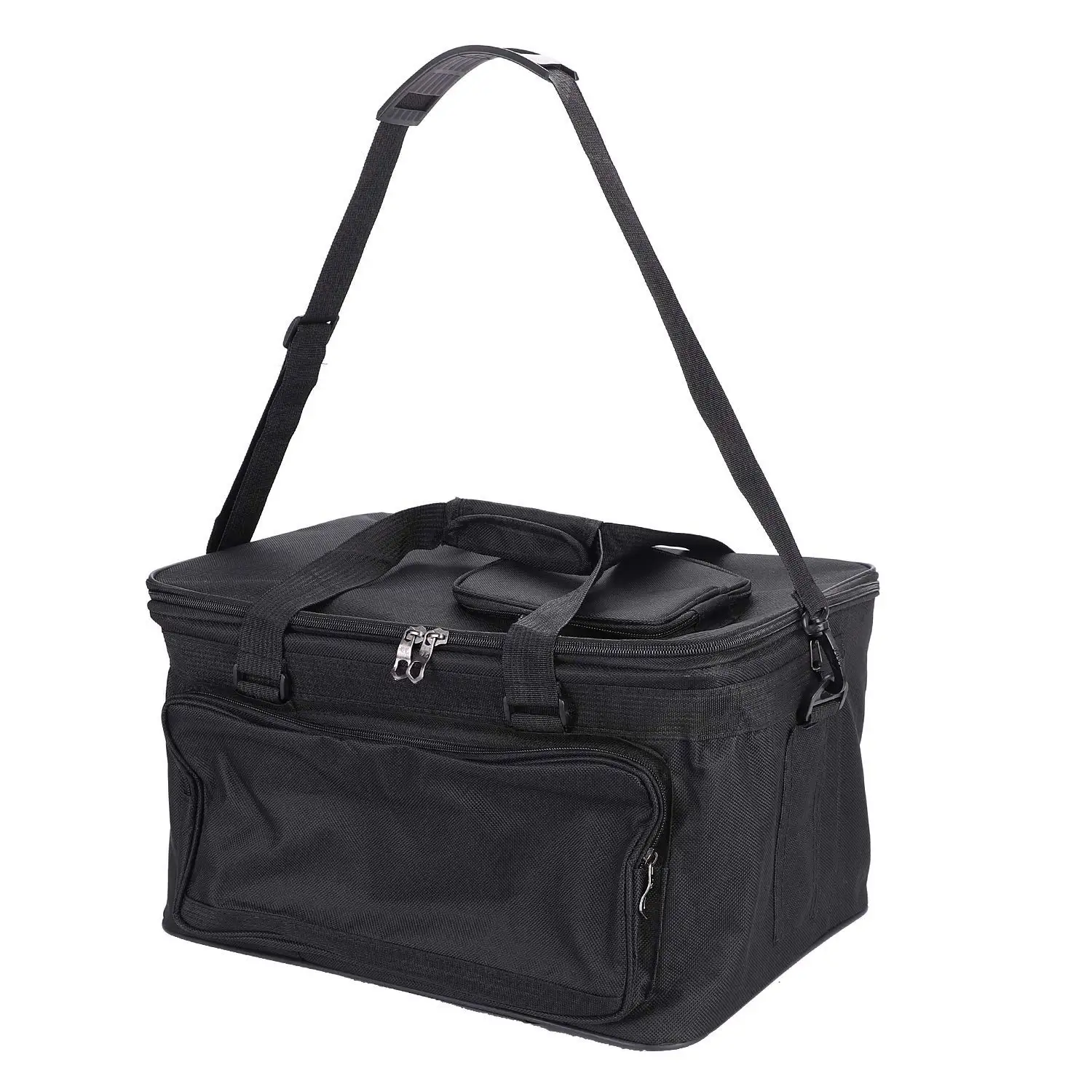 Size: 25-1//2 x 19 x 4-3//8 US Art Supply Black Nylon Art Portfolio Carry Backpack Bag,