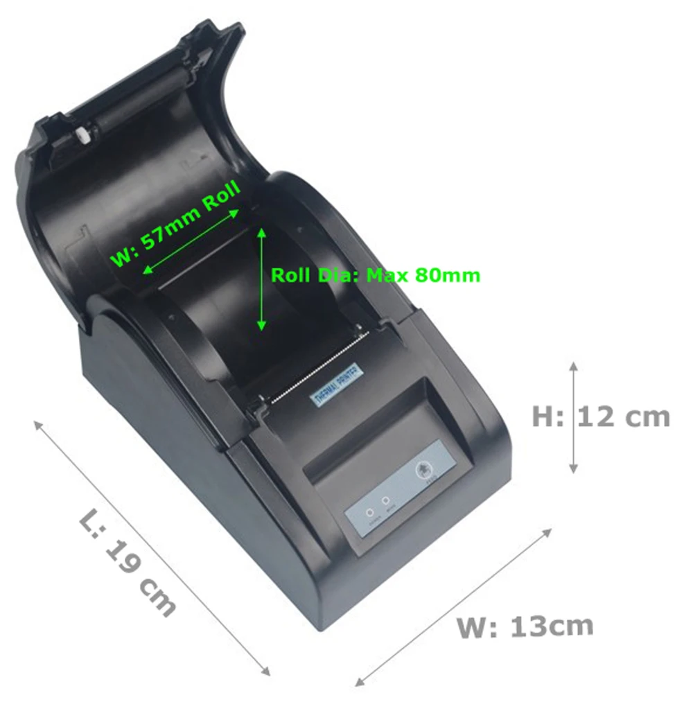 thermal printer printhead