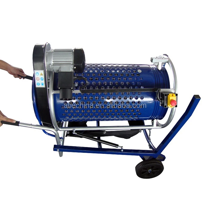 Compost Sieve Machine With Detachable Handles,Foldable Rotary Drum