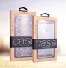low MOQ nice design kraft cell phone case box