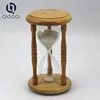 solid wooden frame glass sand timer / Cheap Custom Unique Big Hourglass