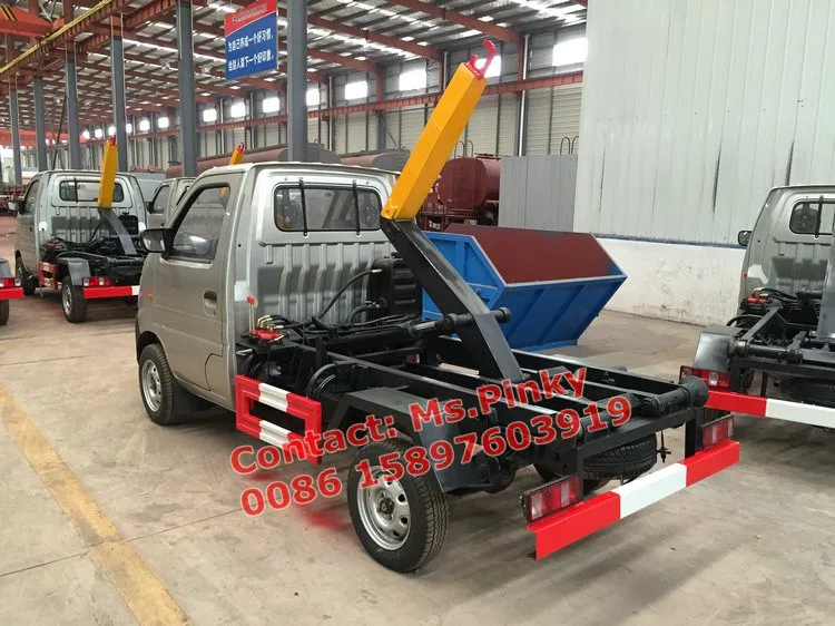 Detachable Hooklift Trucks Mini Hooklift Garbage Trucks Hooklift
