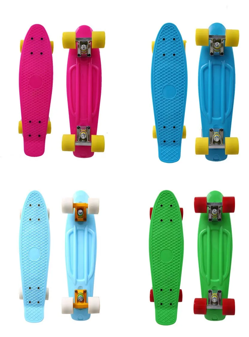 All Kinds Of Low Price Mini Skateboard With Aluminium Truck Big Wheel