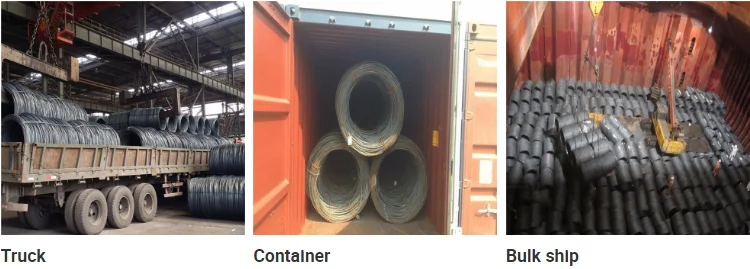5.5mm 6.5mm Steel Wire Rod In Coils SAE1008 Low Carbon Hot Rolled