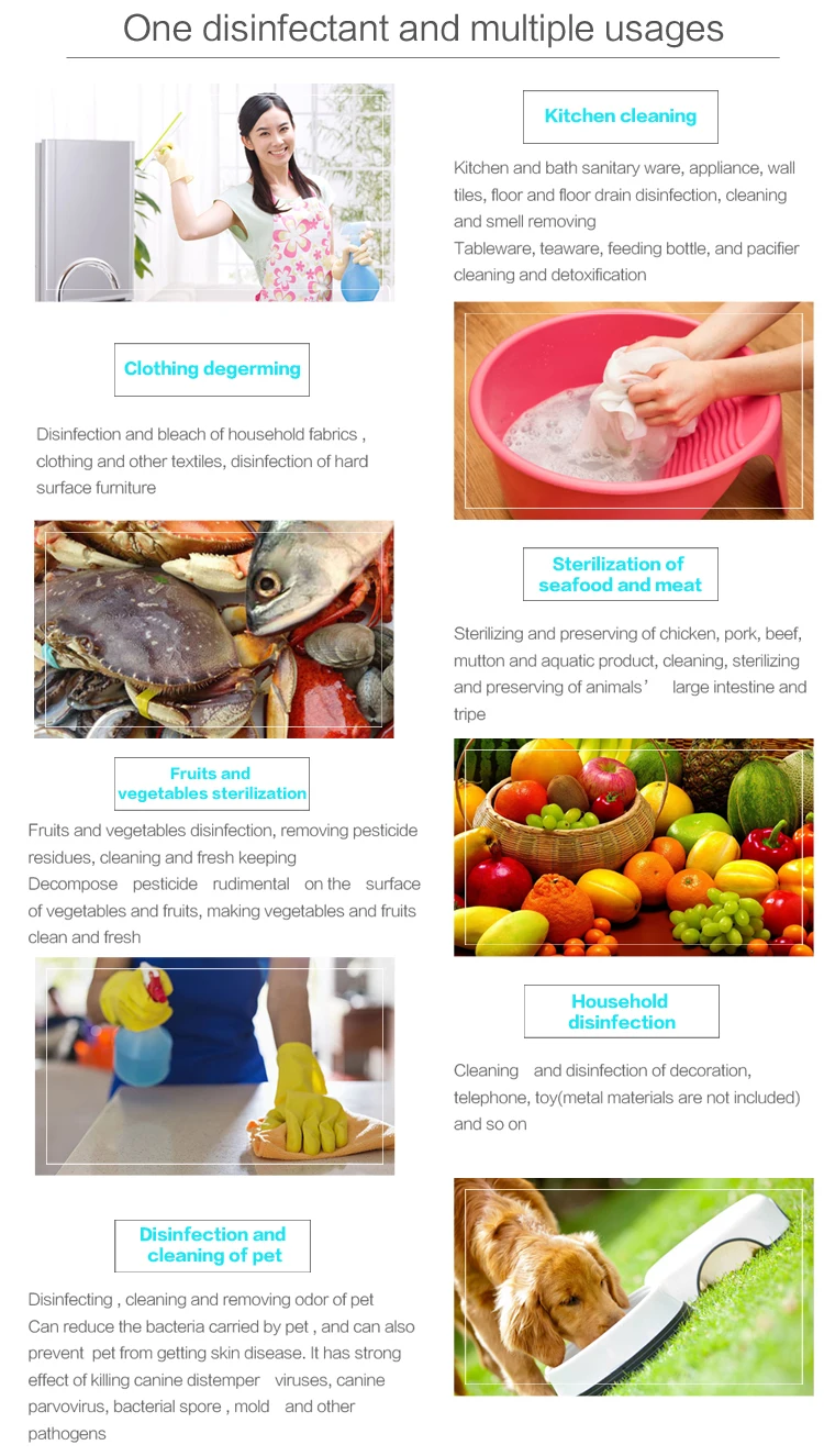 متعدد الوظائف الملابس degerming الفاكهة التعقيم الحيوانات الأليفة تطهير آلة المياه