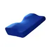 High quality lash throw pillow silicon anti wrinkle ergonomic medicated cervical square acid reflux pillow