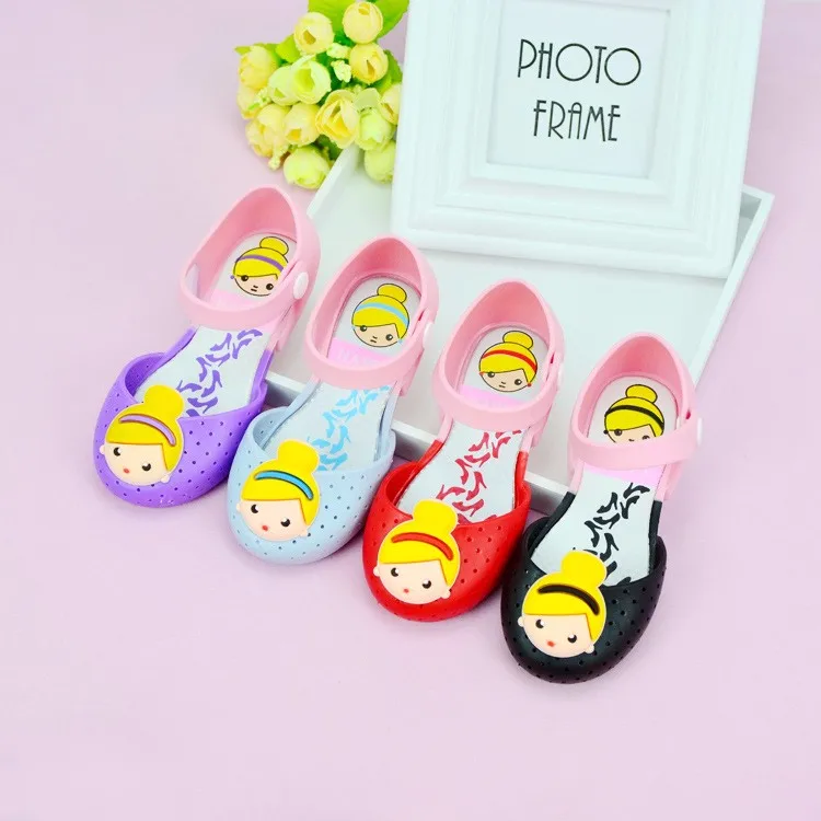 plastic bow shoes