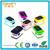 Uses photoplethysmography (waveforms) and bar graph optical technique Pulse Oximeter