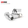 Conversion Adapter Fits Both 1/2" Npt and 3/8" Comp Water Supply Valve for RO Water Purifier System, coffee Brewer, Ice Maker