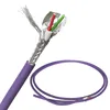 Kingmaking Cale Flexible Bus Communication cable PVC sheath screening foil shielded two core 0.64mm