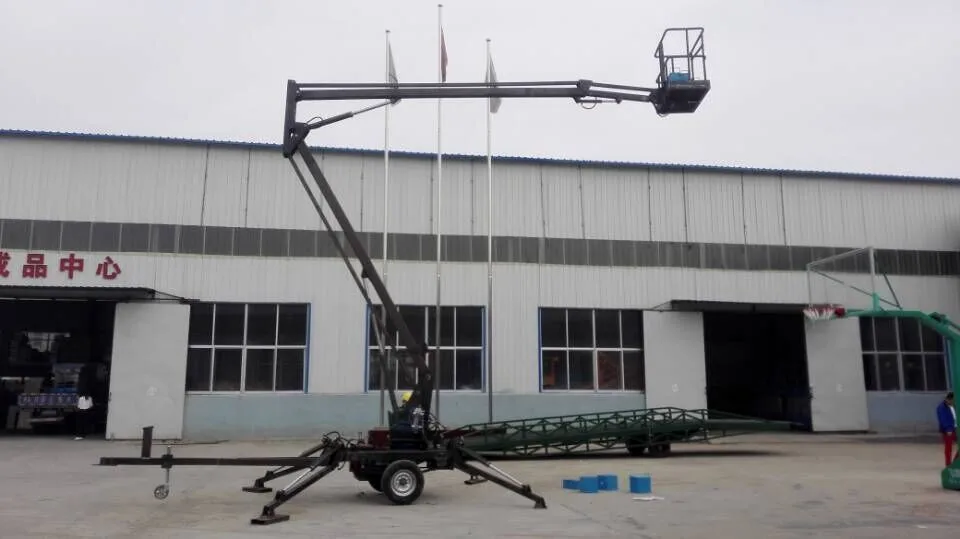 Towable Boom Lift For Sale Trailer Mounted Boom Lift Truck Used For Cherry Picker Buy Towable