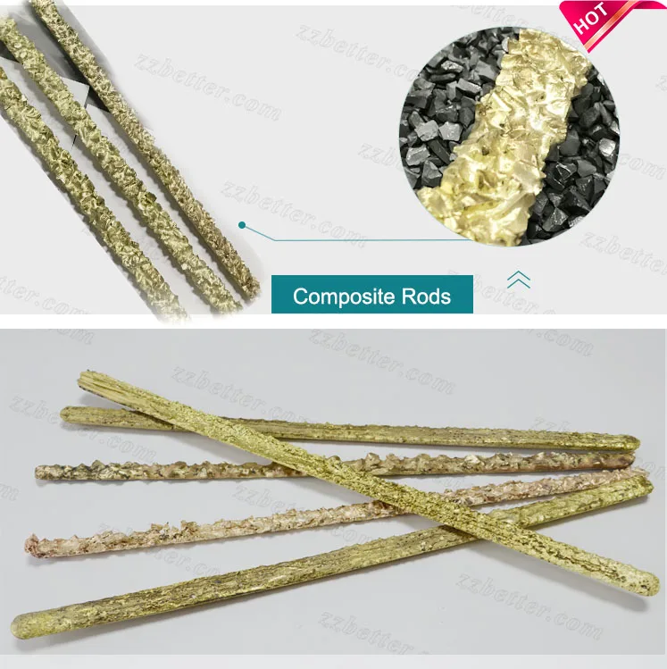 Hardfacing Tungsten Carbide Composite Brazing Rod Supplied Direct From
