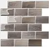 Popular wallpaper peel N stick Mono hexagon wall tile sticker decorative mosaic