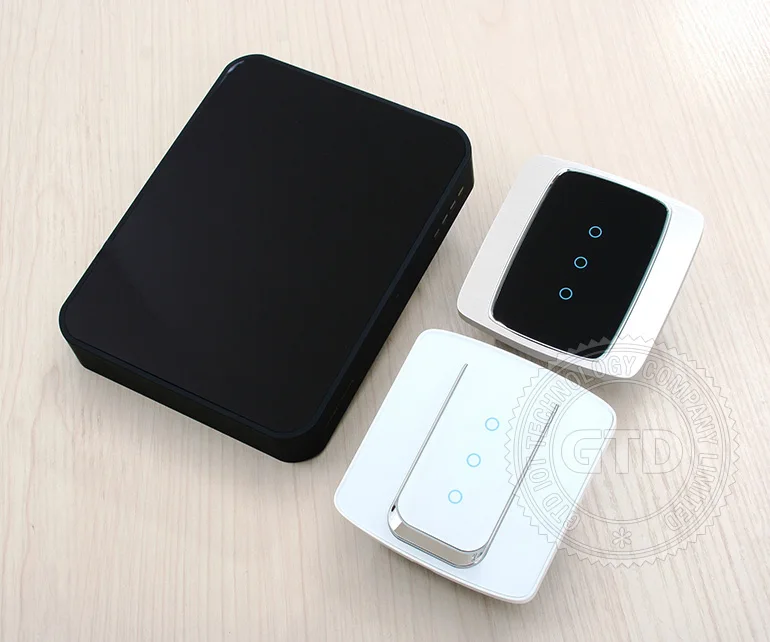 Intelligent ZigBee wireless remote control touch wall dimmer switch