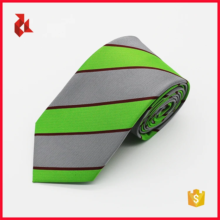 Custom Made Silk Stripe Logo Ties