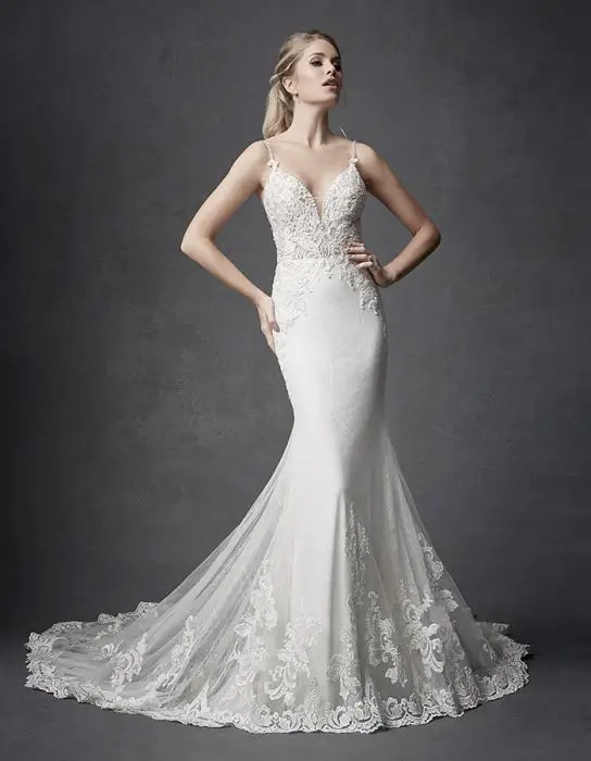 Luxury Mermaid Wedding Dresses : Luxury Mermaid Wedding Dresses With