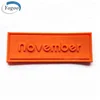 Custom Colorful Rubber Logo Badges Silicone Patch eco-friendly and Durable